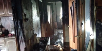В Зее пожарные потушили пожар в двухквартирном доме - ИА Порт Амур
