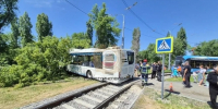 В Заводском районе автобус протаранил дерево: есть пострадавшие - ИА Версия-Саратов