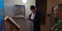 Пастырское благословение в зоне СВО: иерей из Нижегородской епархии поддержал бойцов Росгвардии - Донецк Медиа