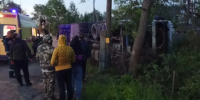На Петрозаводском шоссе опрокинулась фура - StolicaOnego.Ru