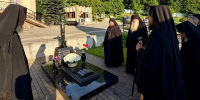 Братия помянула первого архимандрита обители - Черкесская епархия Русской Православной Церкви