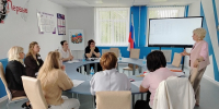 В шуйском центре социального обслуживания прошел областной семинар-практикум для специалистов организаций социального обслуживания семьи и детей «Психологическая гостиная» - Городской округ Шуя
