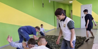 В рамках отрядных часов в лагере «Муравейник» на базе МБОУ многопрофильного лицея с. Малая Сердоба продолжается работа волонтёрской площадки «Мы вместе» - Малосердобинский район