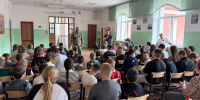 Офицер ОМОН «Утес» провел урок мужества для подшефных кадет в Самаре - Росгвардия