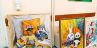 Выпускники ПИ ИГУ подарили маленьким пациентам областной больницы "тепло" через живопись - IrkutskMedia.Ru