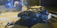 В Тверской области в горящей машине погиб молодой человек - Газета Вся Тверь