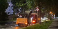 В дневную и ночную смены коммунальщики убирают Вологду - Вологда.РФ