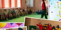В МБДОУ — детский сад № 3 «Колобок» к ребятам первой младшей группы «А» приходили весёлые непоседы Клёпа и Кнопка.. - Администрация г. Клинцы