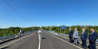 В Семилукском районе запустили движение по мосту через реку Ведугу. - Администрация муниципального района