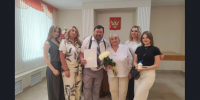 Чествование юбиляров семейной жизни в отделах ЗАГС - Управление по делам ЗАГС