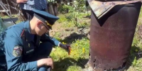 Беспилотник МЧС обнаружил в одном из садоводств сжигание мусора в бочке - Baikal24.Ru