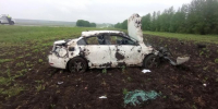 На трассе в Чистопольском районе автомобиль съехал в кювет и перевернулся: есть пострадавшие - Чистополь-информ