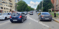 В Туле на ул. Дмитрия Ульянова автомобиль сдавал назад и сбил женщину - ГТРК