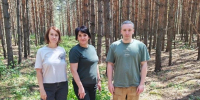 По добровским лесам можно изучать географию СССР - Знамя Октября