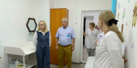 По поручению Губернатора Курганской области В.М. Шумкова с рабочим визитом в ГБУ "Межрайонная больница №5" побывала новый руководитель Департамента здравоохранения Курганской области Екатерина Ютяева - Портал медучреждений Курганской области