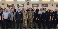 Ветераны войск правопорядка из Башкортостана провели патриотическую встречу с личным составом отдела полиции № 8 - Росгвардия