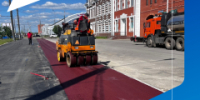 На Воскресенском проспекте появилась "красная дорожка" - I-ola.Ru