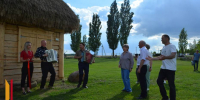 В Воробьевском районе открыли арт-объект «Дом с соломенной крышей» - РИА Воронеж