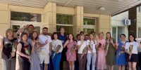 Активисты «Молодой Гвардии» поздравили сотрудников брянского филиала фонда «Защитники Отечества» - Единая Россия