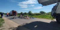 В Мордовии едва не сгорел мусоровоз из-за выброшенного аккумулятора самоката - Столица С