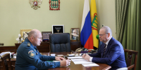 Александр Куренков поблагодарил Олега Мельниченко за внимание к системе МЧС - Правительство