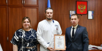 Калужских медиков наградили в Первомайске - Телерадиокомпания Ника