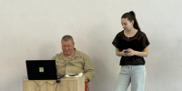 Сдачу зачётных нормативов по огневой подготовке принял член Новгородского отделения - Боевое братство