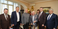 В Самаре со 100-летием поздравили Почетного гражданина города, ветерана Великой Отечественной войны Николая Фоменко - Администрация городского округа Самара