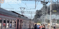 Электрички задерживаются после пожара у Финляндского вокзала - 47 новостей