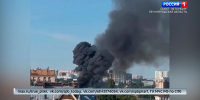 Два человека пострадали при пожаре в ангаре на Минеральной улице - ГТРК Санкт-Петербург