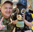 В Красноярске военнослужащие и ветераны Красноярского соединения Росгвардии провели урок с дошколятами - Росгвардия