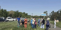 Хакасия становится зеленее: у больницы в Черногорске высадили сосны - 1-LINE
