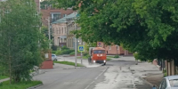 В Ульяновске усилили  увлажнение дорог из-за жары - Ulyanovsk.Express