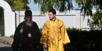 Божественная литургия в храме Казанской иконы Божией Матери села Большие Извалы - Елецкая епархия