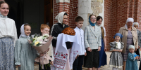 Всенощное бдение в храме Владимирской иконы Божией Матери - Елецкая епархия