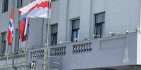 С фасада мэрии опять исчезла надпись «Администрация города Омска» - СуперОмск