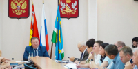 На планерке в администрации района. - Россошанский район