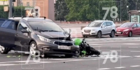 На Московском проспекте в ДТП погиб мотоциклист - Spbdnevnik.ru