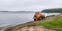 Бригады «Зеленого Владивостока» наводят порядок на городских пляжах - Администрация г. Владивостока