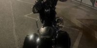 Поздним вечером в Самаре столкнулись Harley-Davidson и электросамокат - Волга Ньюс