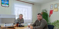 Председатель территориальной избирательной комиссии Николаевского района встретился с главой Красносельского сельского поселения - Избирательная комиссия