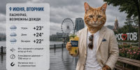 Дождь может накрыть Ростов в дневное время - Bloknot-Rostov.Ru