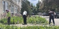 Студенты филиала приняли участие в общегородском субботнике - Филиал РТУ МИРЭА в г. Ставрополе