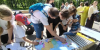 Увлекательный квест для многодетных семей состоялся в городском парке - Город Кулебаки