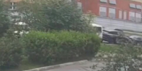 Момент взрыва автомобиля в Балашихе попал на видео - M24.Ru