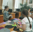 Дети на мастер-классе - ЦГБ г. Мичуринска
