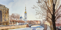 Костромичи смогут увидеть «Блистательный Санкт-Петербург» в акварели - Город Кострома