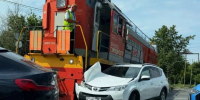 В Ростове автомобиль столкнулся с маневровым локомотивом на станции Ростов-Товарный - Bloknot-Rostov.Ru