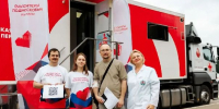 В Подмосковье заработали мобильные пункты сдачи донорской крови - РТВ-Подмосковье