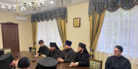 В конференц-зале Епархиального управления прошла встреча епархиальных миссионеров, катехизаторов и помощников по соответствующей деятельности из числа мирян - Мелекесская епархия